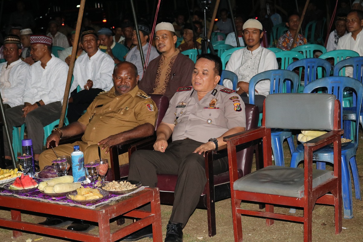 Safari Ramadhan 1437 H Perbatasan RI - PNG  di Distrik Sota