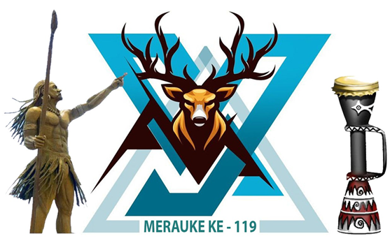 LOGO , TEMA & BALIHO PERINGATAN HARI JADI MERAUKE KE- 119