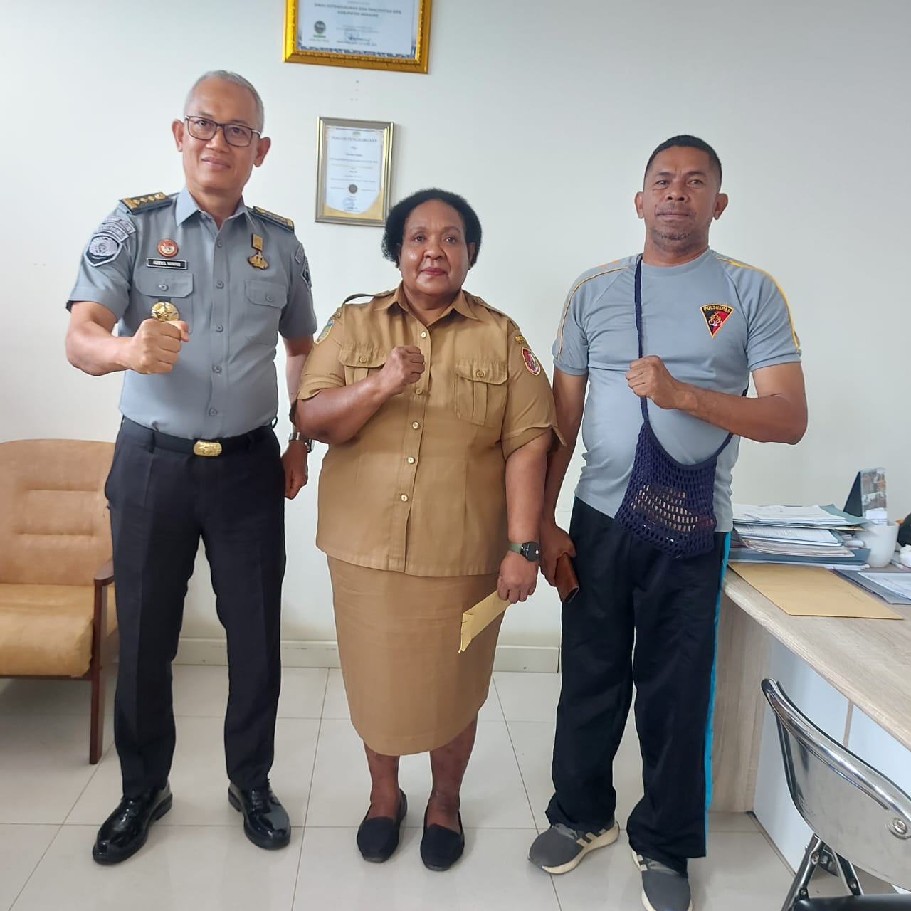 Lapas Merauke Gandeng Disdukcapil Guna Memastikan WBP Miliki E-KTP dan Ikut Pilkada 2024