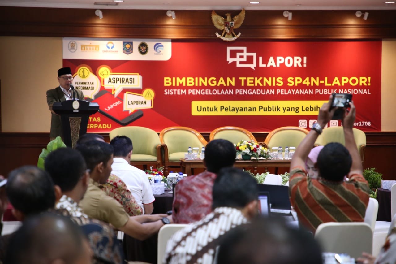 Optimalisasi LAPOR!, Kementerian PANRB Berikan Bimbingan Intensif pada Pemda
