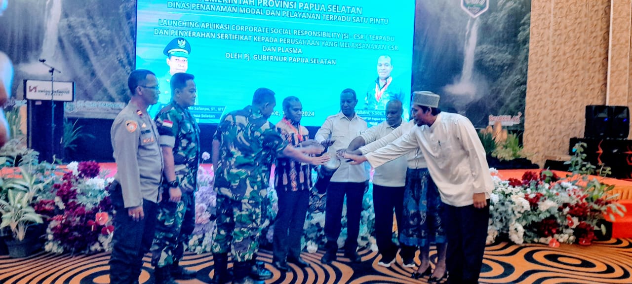 Pemprov Papua Selatan Launching Aplikasi CSR (Si-CSR) Terpadu