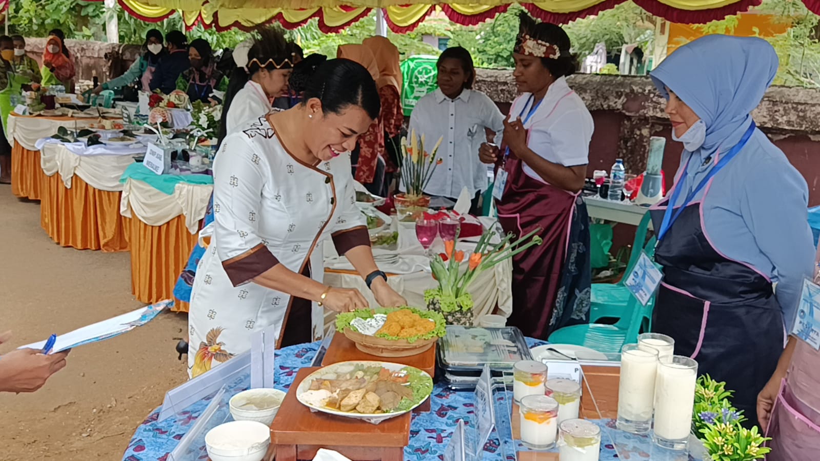 Puluhan Peserta Sajikan Karya Terbaik Lomba Cipta Menu