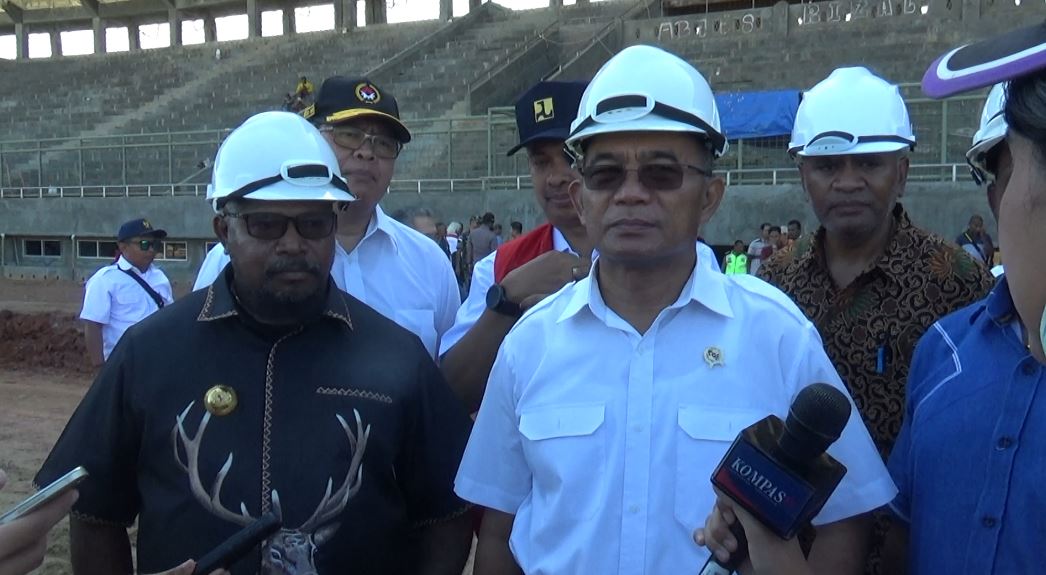 Menteri PMK, Muhadjir Effendy Mengecek Langsung Kesiapan PON Di Merauke