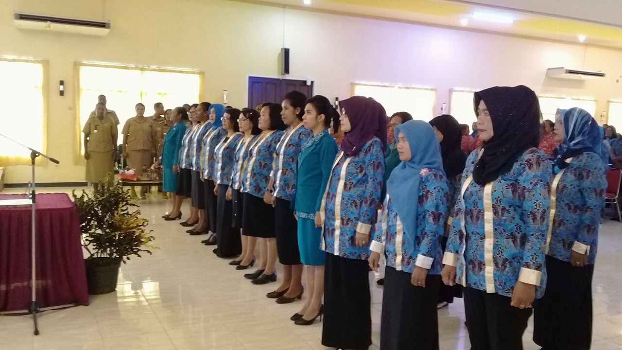 311 Pengurus TP PKK Distrik Merauke dan Kelurahan
 Dilantik  Ny. Rini Gebze: Saya Harapkan Memahami 10 Program Pokok PKK Merauke

