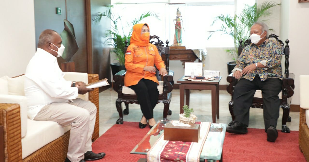 Bupati Merauke Temui Menteri PUPR, Tahun Ini Jembatan Bian Dibangun