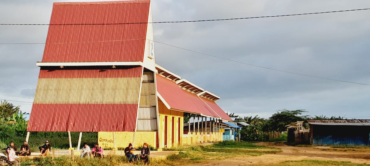 Fasilitas Belum Memadai, Pasar Belakang SMP 2 Merauke Belum Difungsikan 