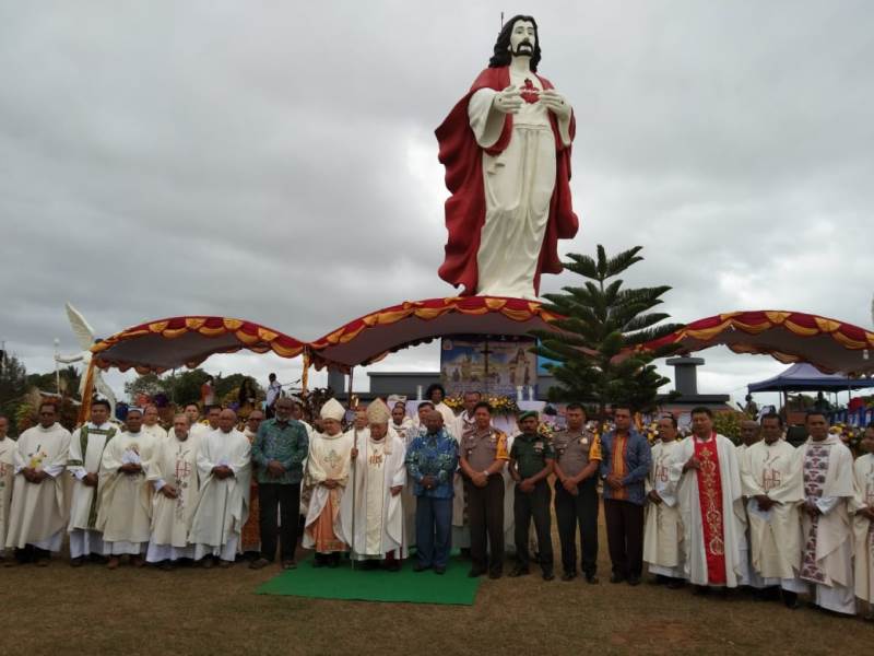 Peringati 114 Tahun Gereja Katolik Masuk Selatan Papua, Uskup Minta Pemerintah Utamakan Pendidikan