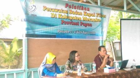 Sebelum Menerima Paket Bantuan, 30 Nelayan Merauke Menerima Pelatihan