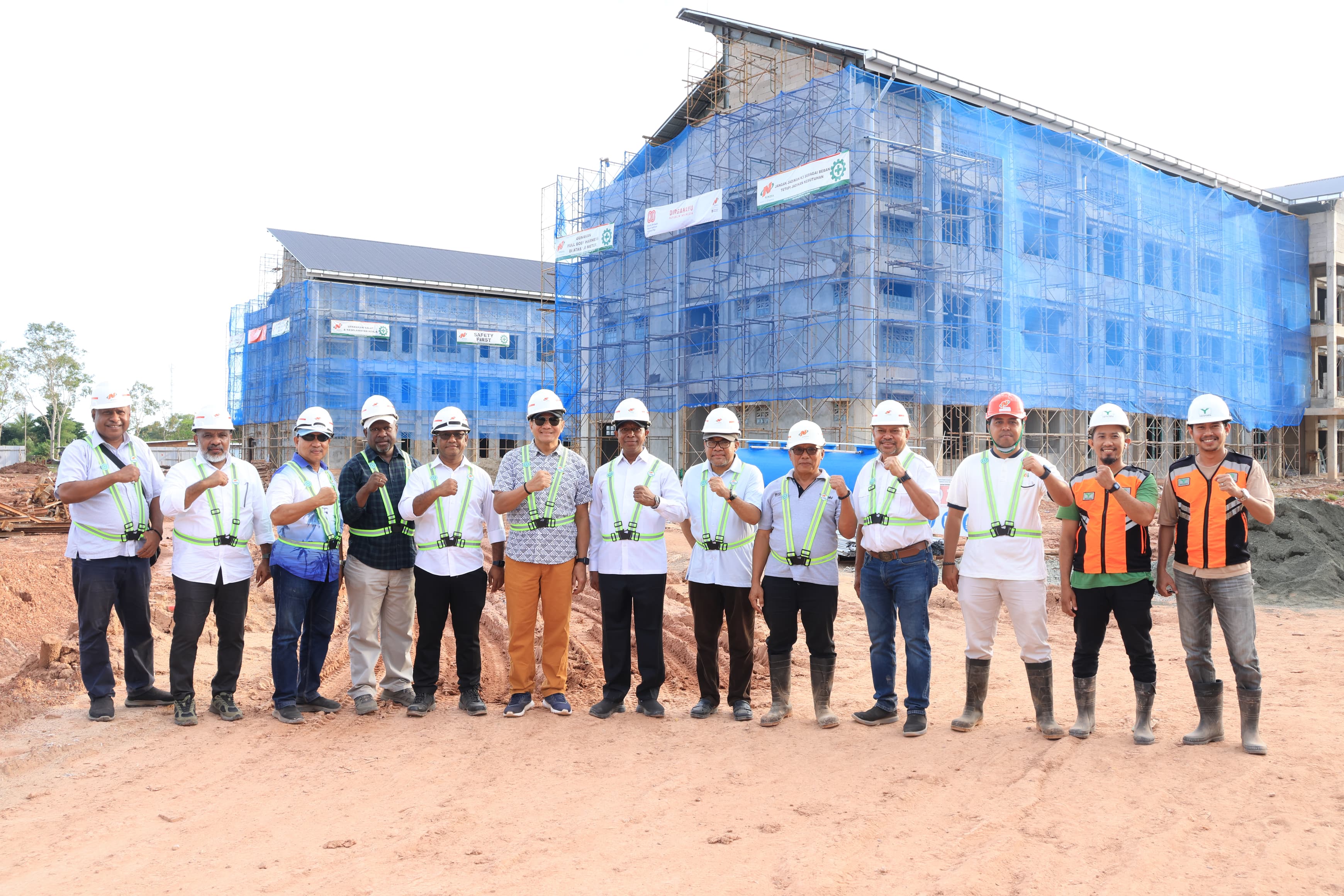 Progres Pembangunan Pusat Pemerintahan KTM Salor Terus Meningkat 
