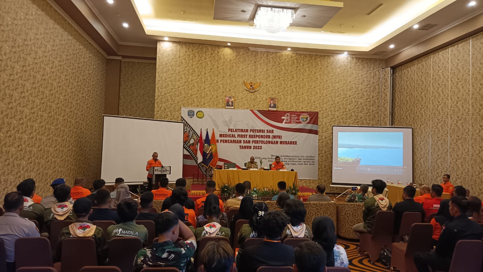 Basarnas Merauke Adakan Pelatihan Potensi SAR Medical Firs Responder