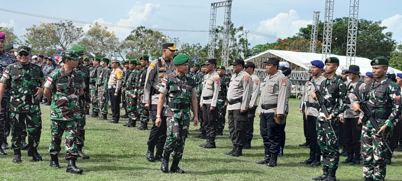 Jelang Kunjungan Presiden Prabowo ke Merauke, Ribuan Pasukan Pengamanan Disiagakan 