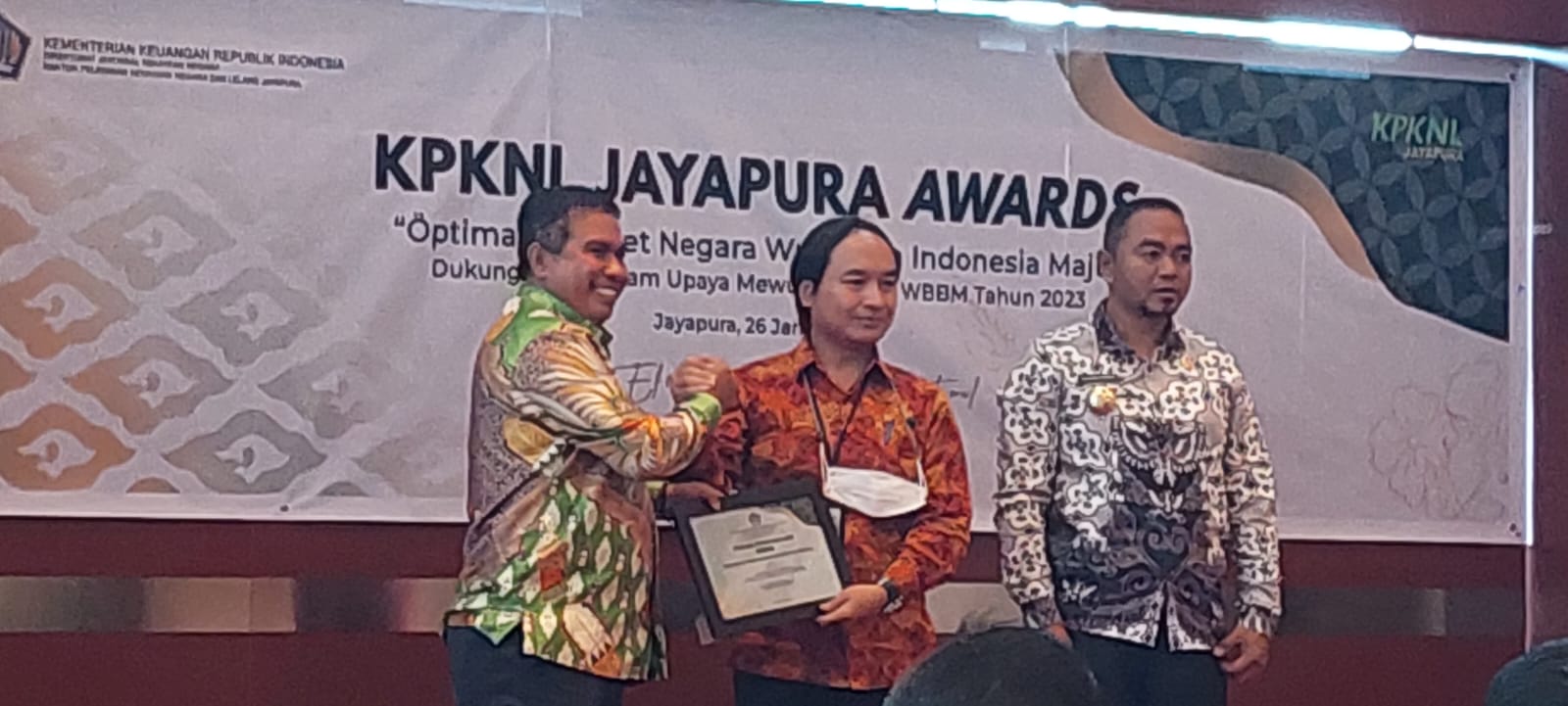 Kabupaten Merauke Terima Penghargaan Sebagai Pengelolaan Aset Terbaik