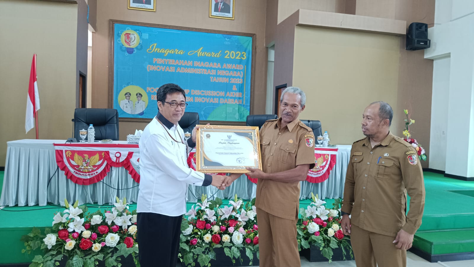 Pemkab Merauke Terima Inagara Award Tahun 2023