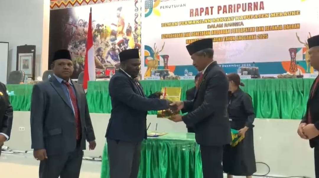 DPRK Merauke Tetapkan APBD Tahun Anggaran 2025