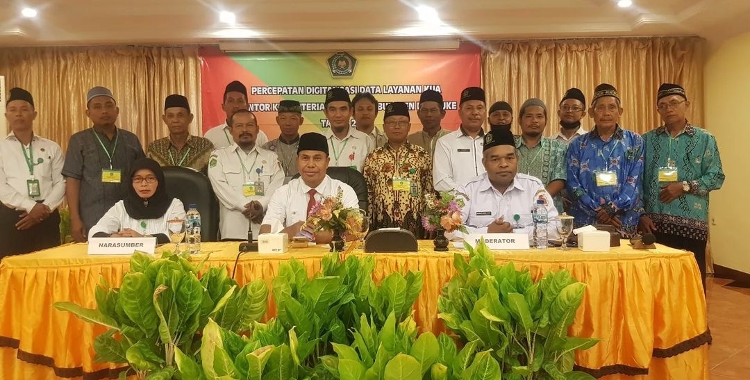 Kemenag Merauke Gelar Percepatan Digitalisasi Data Layanan KUA