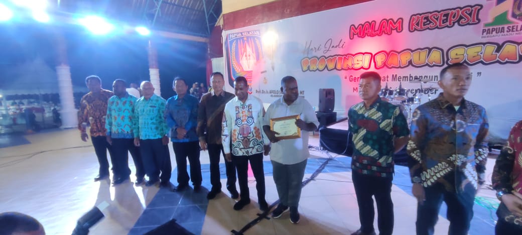 Semarak Malam Resepsi HUT PPS Pertama di Taman Mandala Merauke