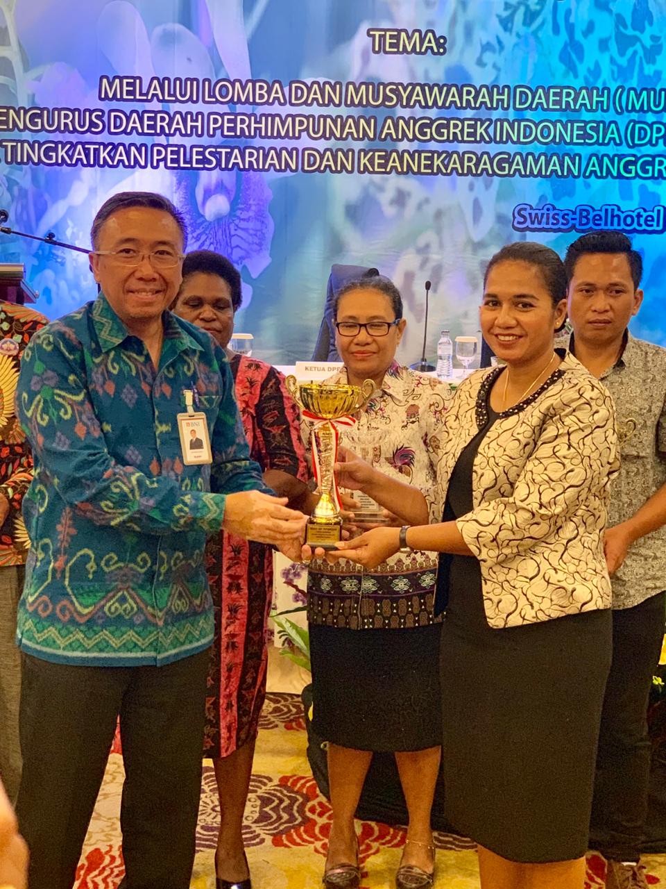 PAI Merauke Juara Runner Up Lomba Anggrek tingkat Provinsi