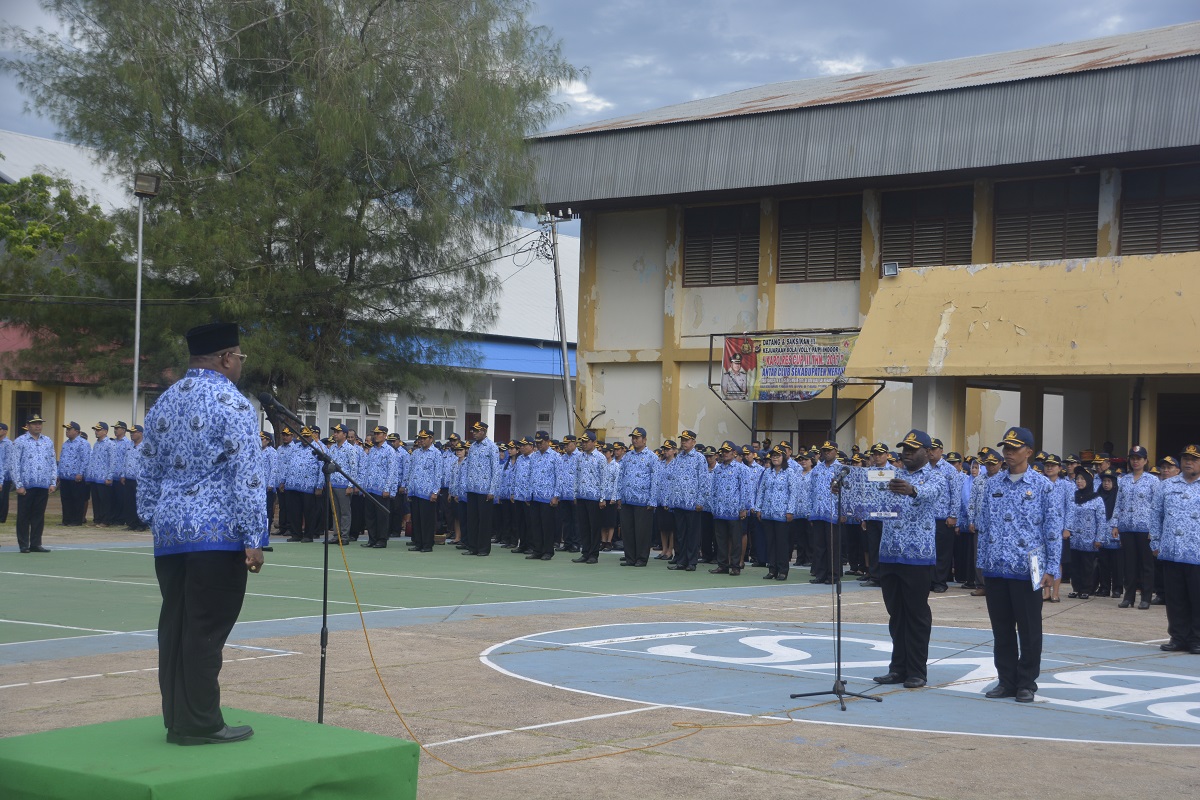 Apel Perdana Korpri di tahun 2018