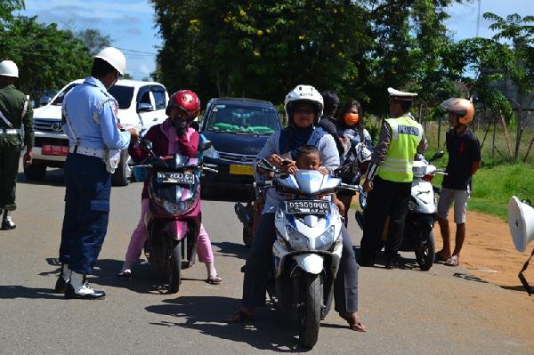 Puluhan Pengendara Terjaring Tilang di Merauke