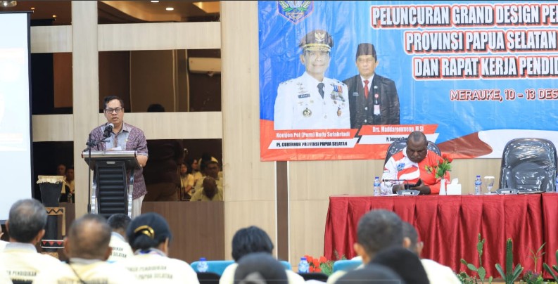 Akhiri Rakor Pendidikan, Peserta  Diingatkan Tingkatkan Sinergitas  Pembangunan SDM Papua Selatan 