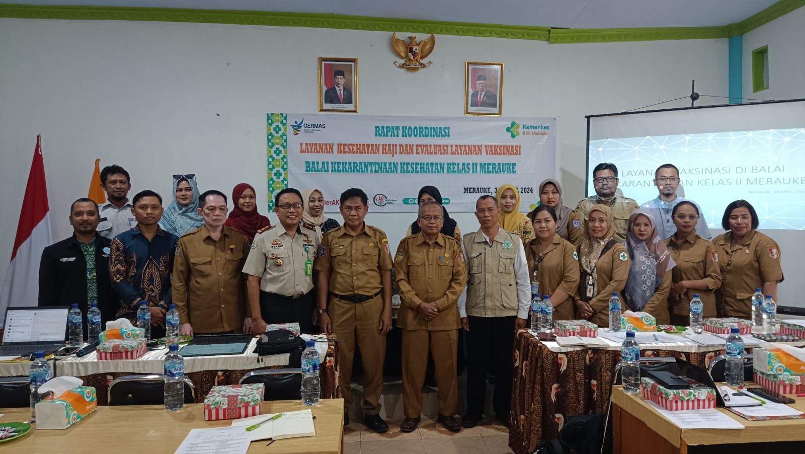 BKK Kelas II Merauke Adakan Rakor Layanan Kesehatan dan Evaluasi Vaksinasi HajiÃ‚Â 