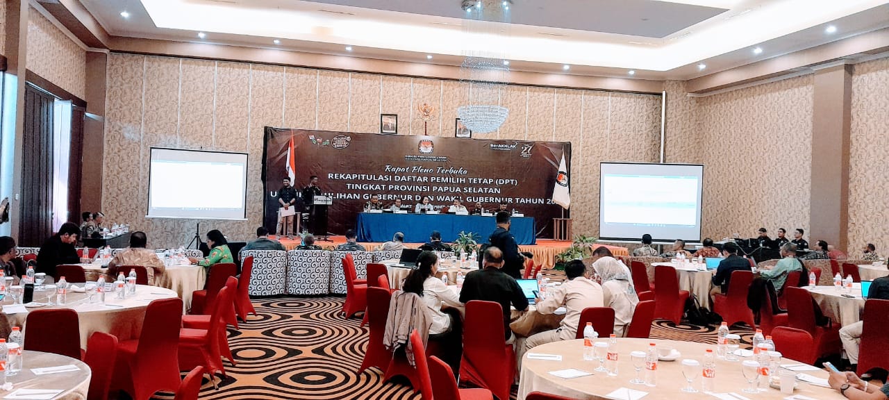 KPU Papua Selatan Tetapkan 356.147 Daftar Pemilih Tetap Pilkada 2024