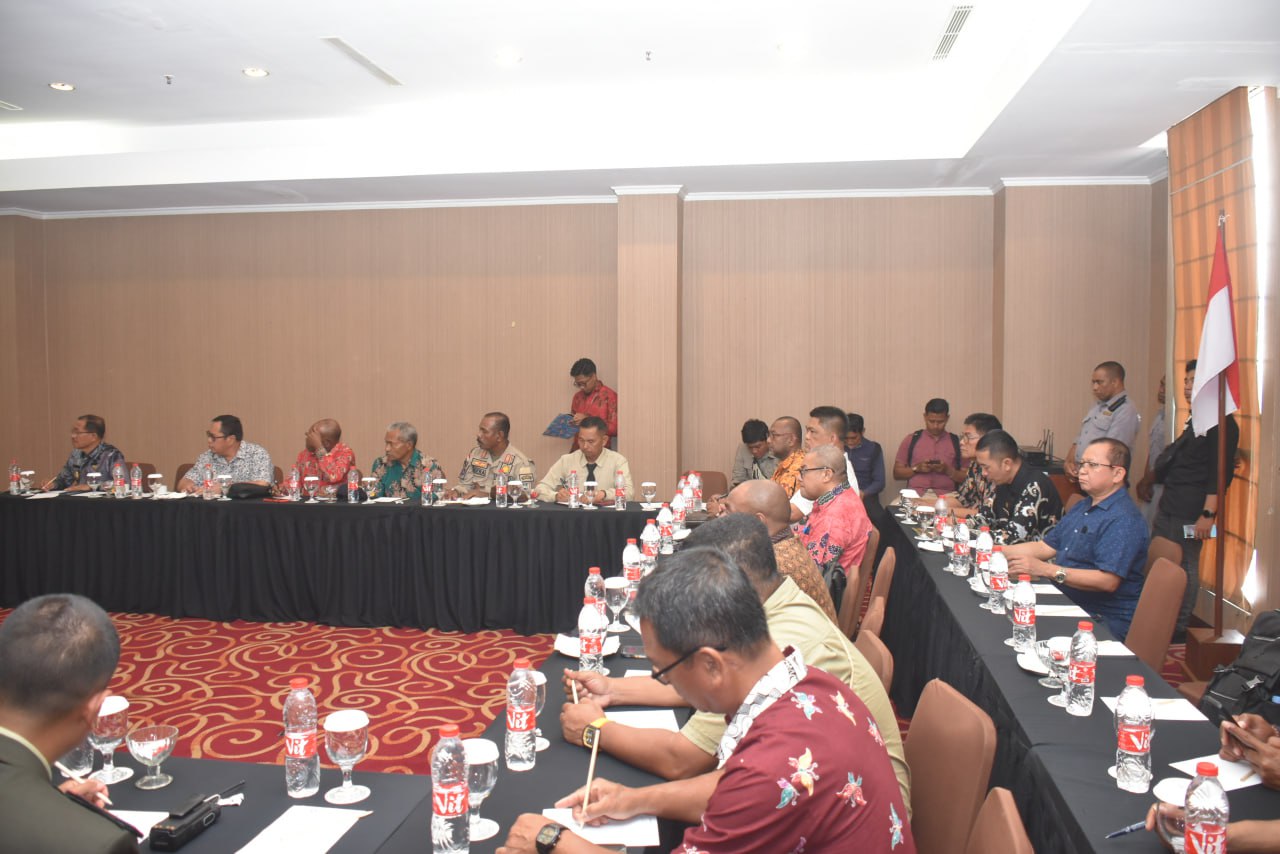 Rapat Persiapan Kunjungan Wapres ke Merauke Papua Selatan 