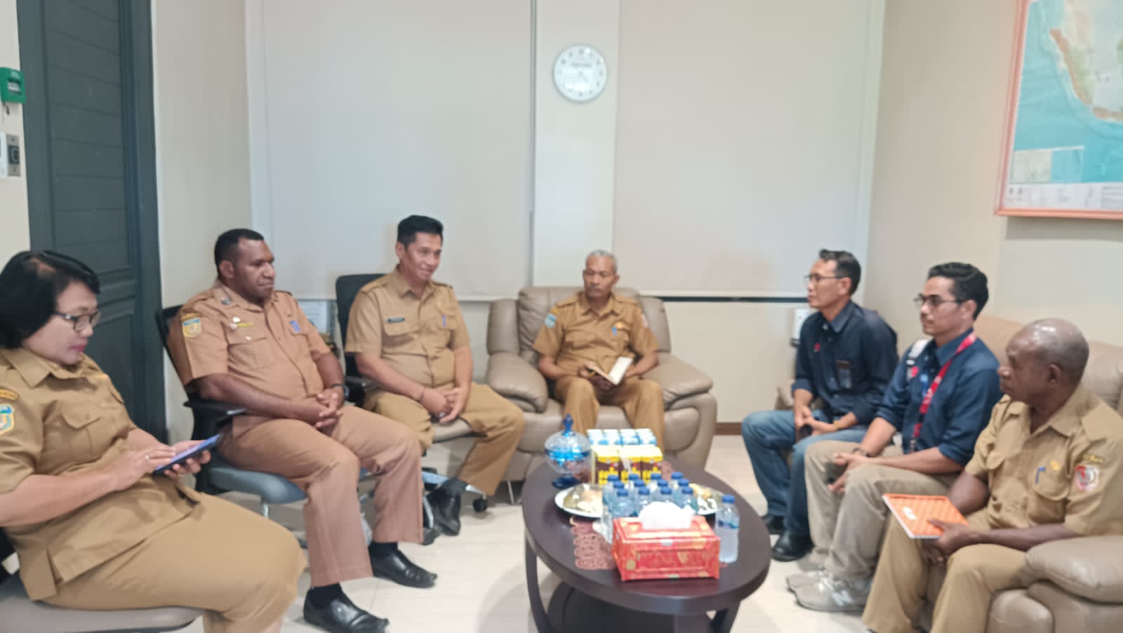 Pemkab Merauke Tindaklanjuti Masalah Internet Bersama PT Telkom