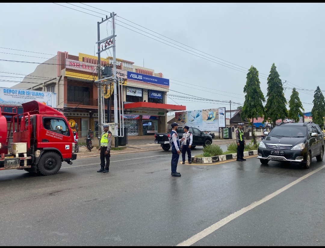 Puluhan Kendaraan Terjaring Razia Gabungan Petugas di Merauke