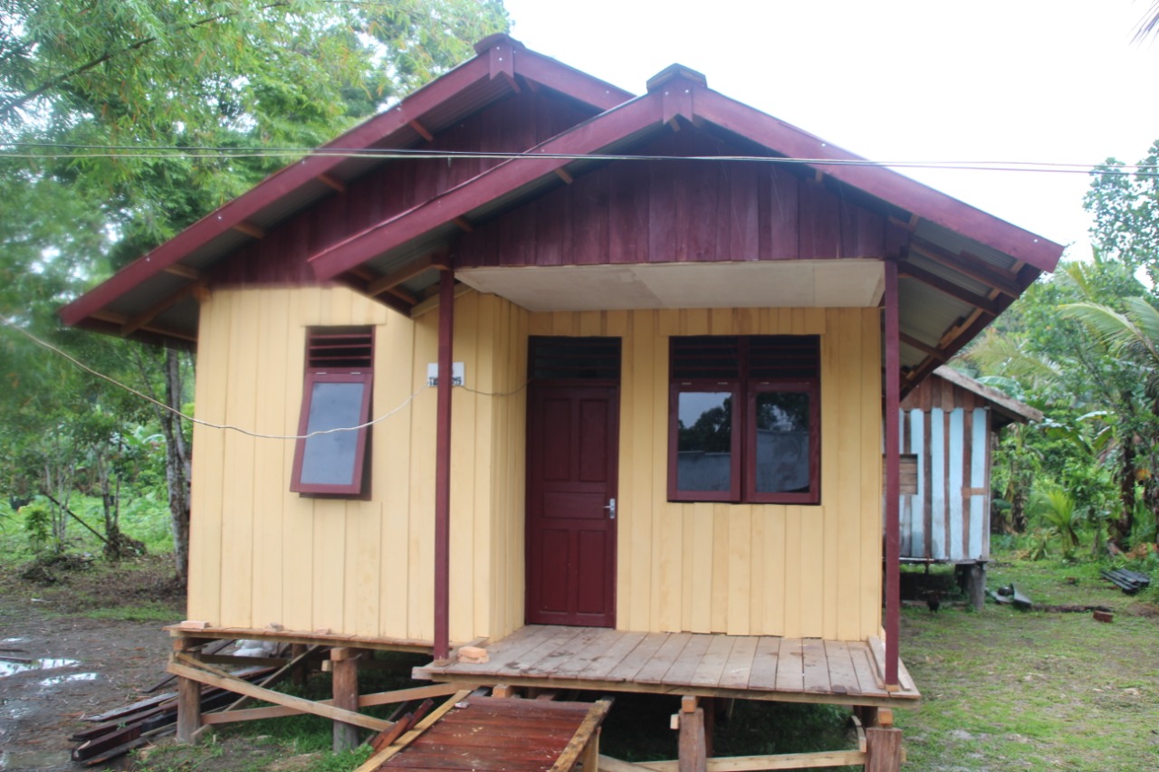 Pembangunan 20 Unit Rumah Dituntaskan Sebelum Penutupan TMMD