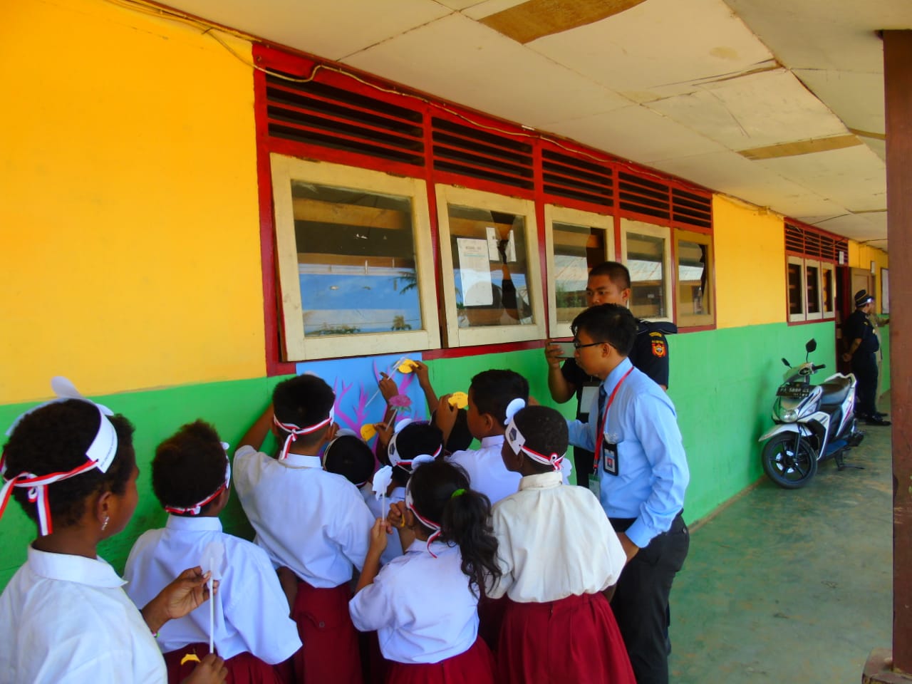 Tahun Ini Kemenkeu Mengajar Di SD Negeri Inpres Mopah Baru Merauke