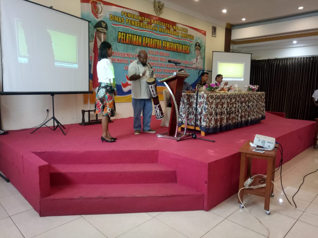 Dinas PMK Merauke Selenggarakan Pelatihan Sistem Keuangan Desa 