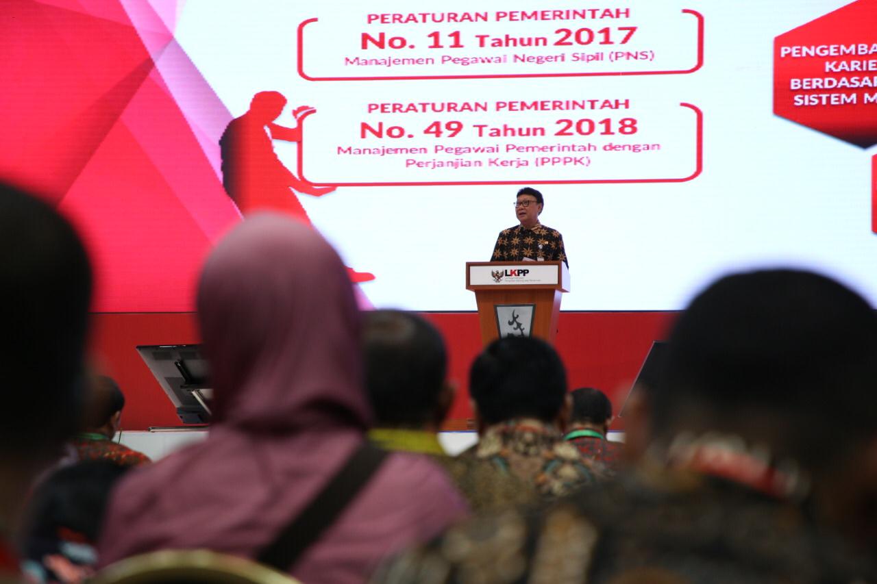 Menteri Tjahjo Sampaikan Peran ASN dalam Akselerasi SPBE 