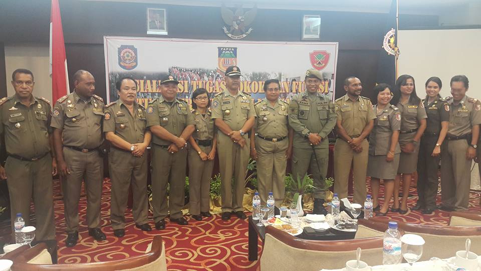 Satpol PP Sosialisasi Tupoksi Satuan Linmas
