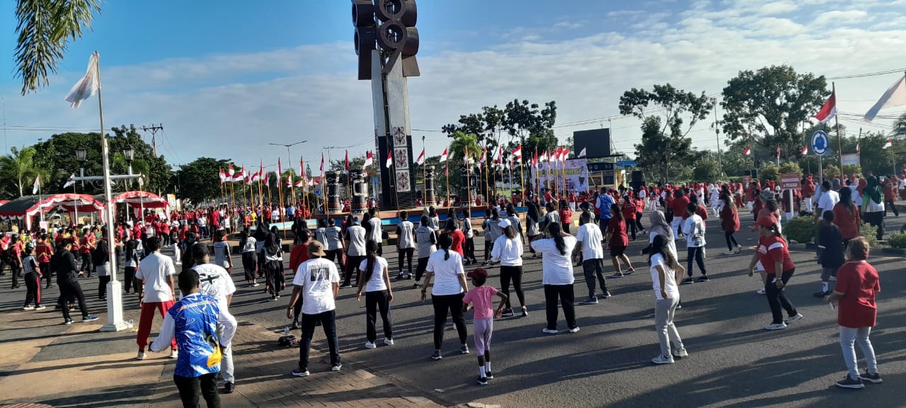 Pemkab Merauke Canangkan Pekan QRIS Nasional dan Pembukaan Pasar Malam