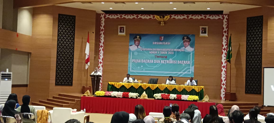 Bapenda Merauke Sosialisasikan Perda Nomor 4 Tahun 2023 Tentang Pajak dan Retribusi