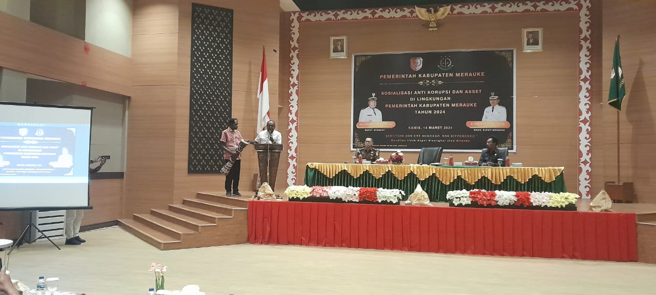 Sosialisasi Pengelolaan Asset dan Anti Korupsi di Pemkab Merauke