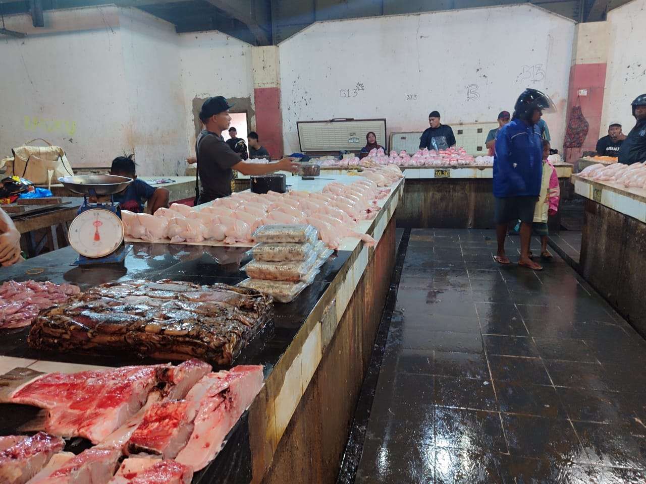 Update Harga Bahan Pokok Lainnya Di Pasar Wamanggu Merauke