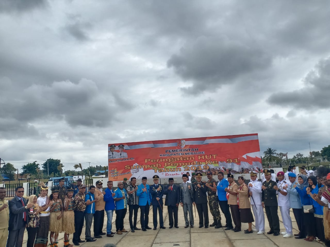 Freddy Gebze Ajak Pemuda Perbatasan Siap Jadi Relawan Untuk NKRI