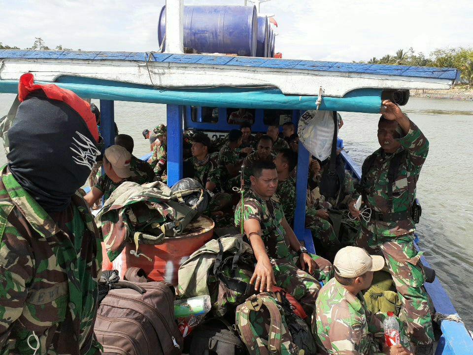 37 Personal Satgas TMMD Diberangkatkan Ke Mappi