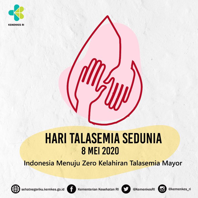 Tanggal 8 Mei Diperingati Sebagai Hari Talasemia Sedunia