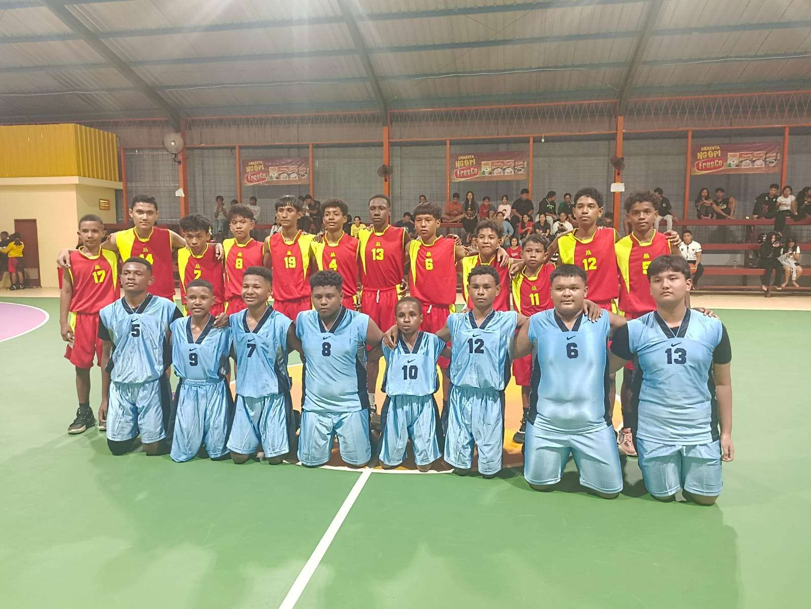 SMP Negeri 2 Merauke Favorit Juara Bola Basket SMP-MTS 