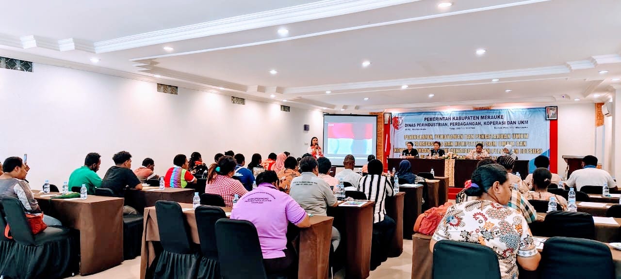 Wawasan Pelaku UMKM Asli Papua Merauke Terus Ditingkatkan