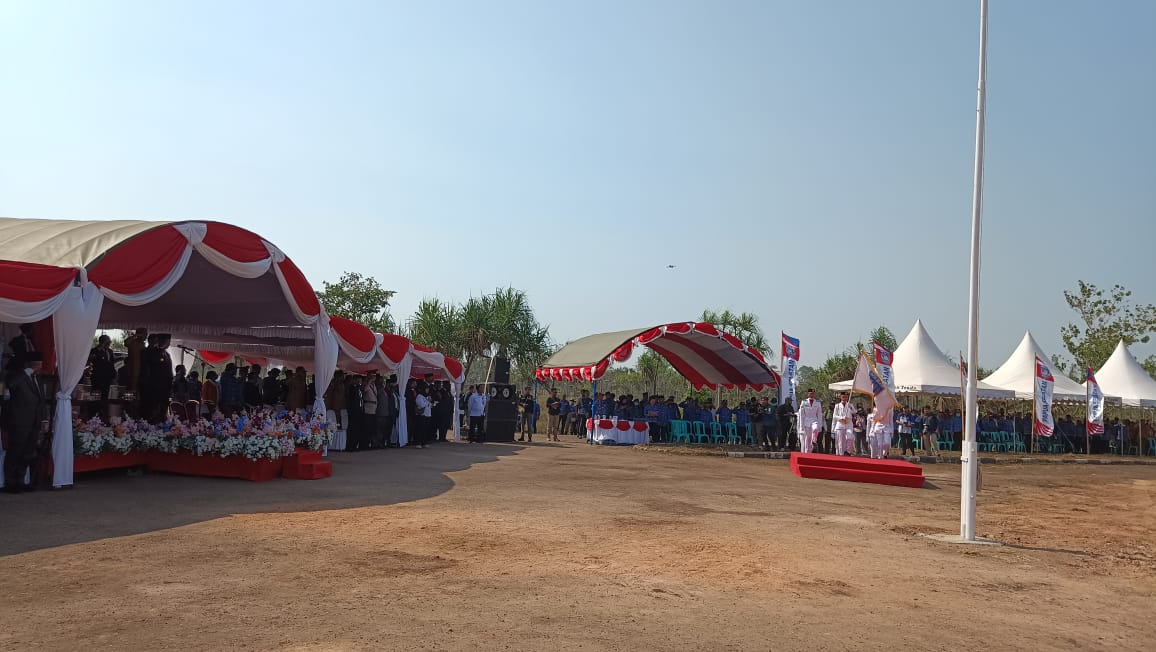 Upacara Hari Jadi PPS di KTM Salor Merauke