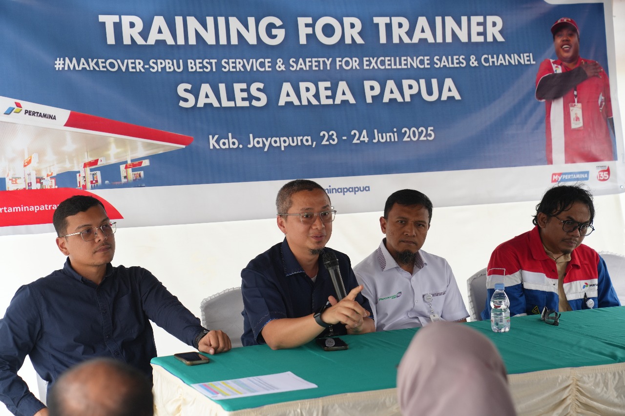 Pertamina Patra Niaga Regional Papua Maluku Perkuat Aspek Service & Safety SPBU Lewat Sosialisasi