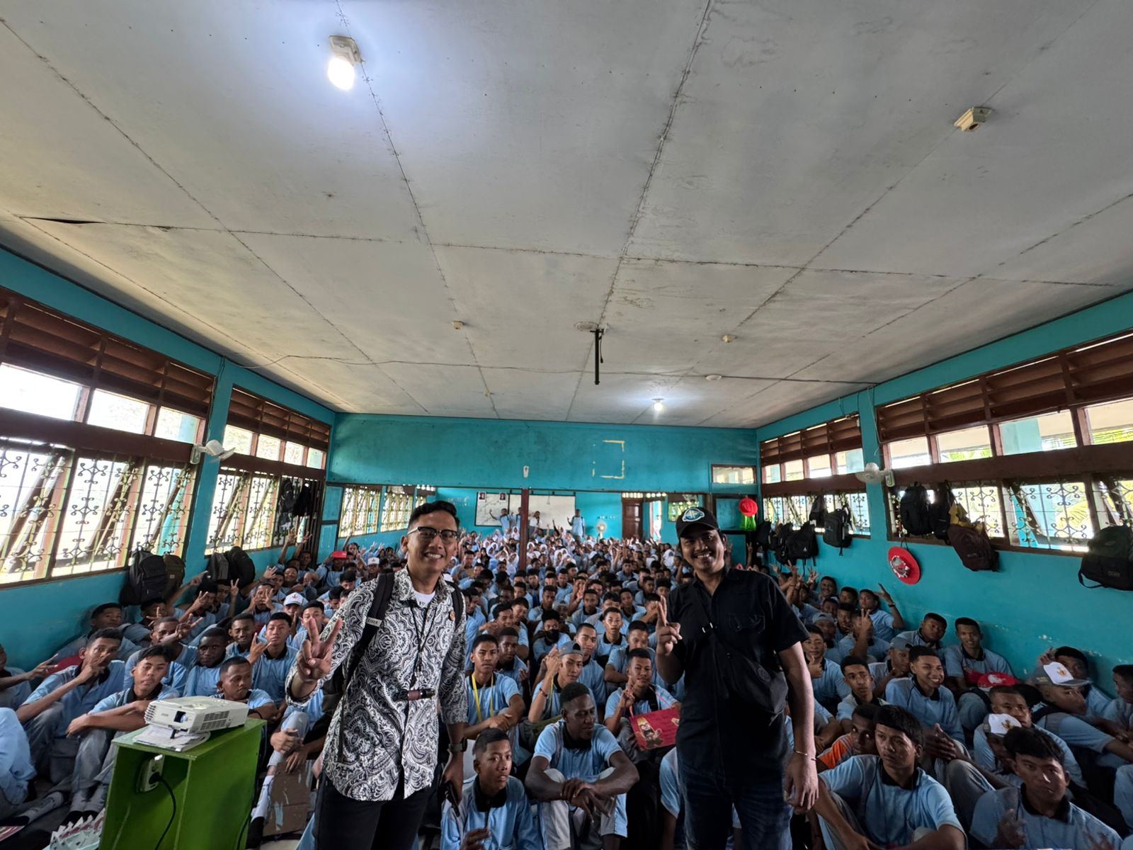 Polres Merauke Sosialisasikan Bahaya Narkoba di SMA Negeri 2 Merauke