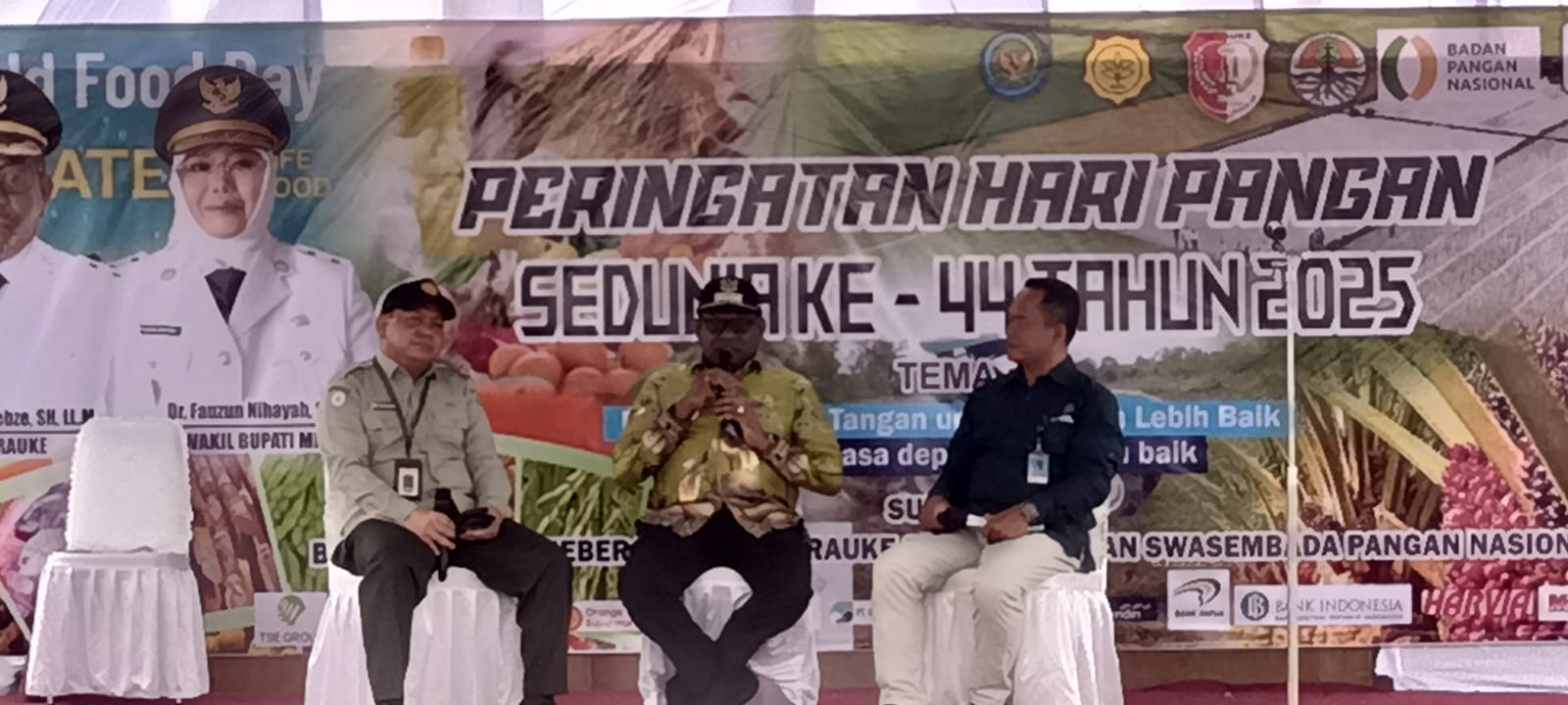 Puncak HPS, Bupati Yoseph Tekankan Sumber Pangan Lain Harus Dikembangkan Selain Padi