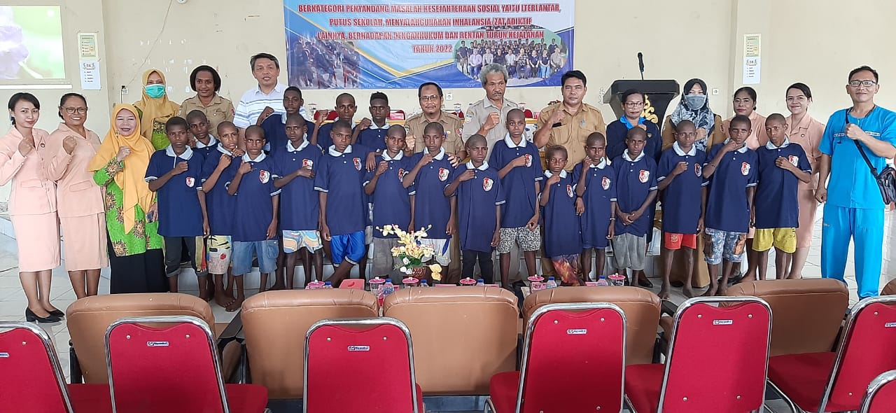 Anak Aibon Merauke Segera Dikirim ke Pusat Rehabilitasi Makassar
