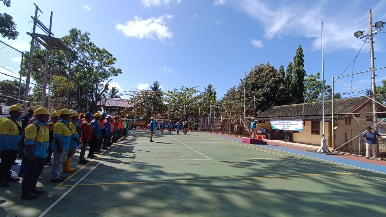 PLN Merauke Gelar Apel Kesiapsiagaan Natal 2023 dan Tahun Baru 2024