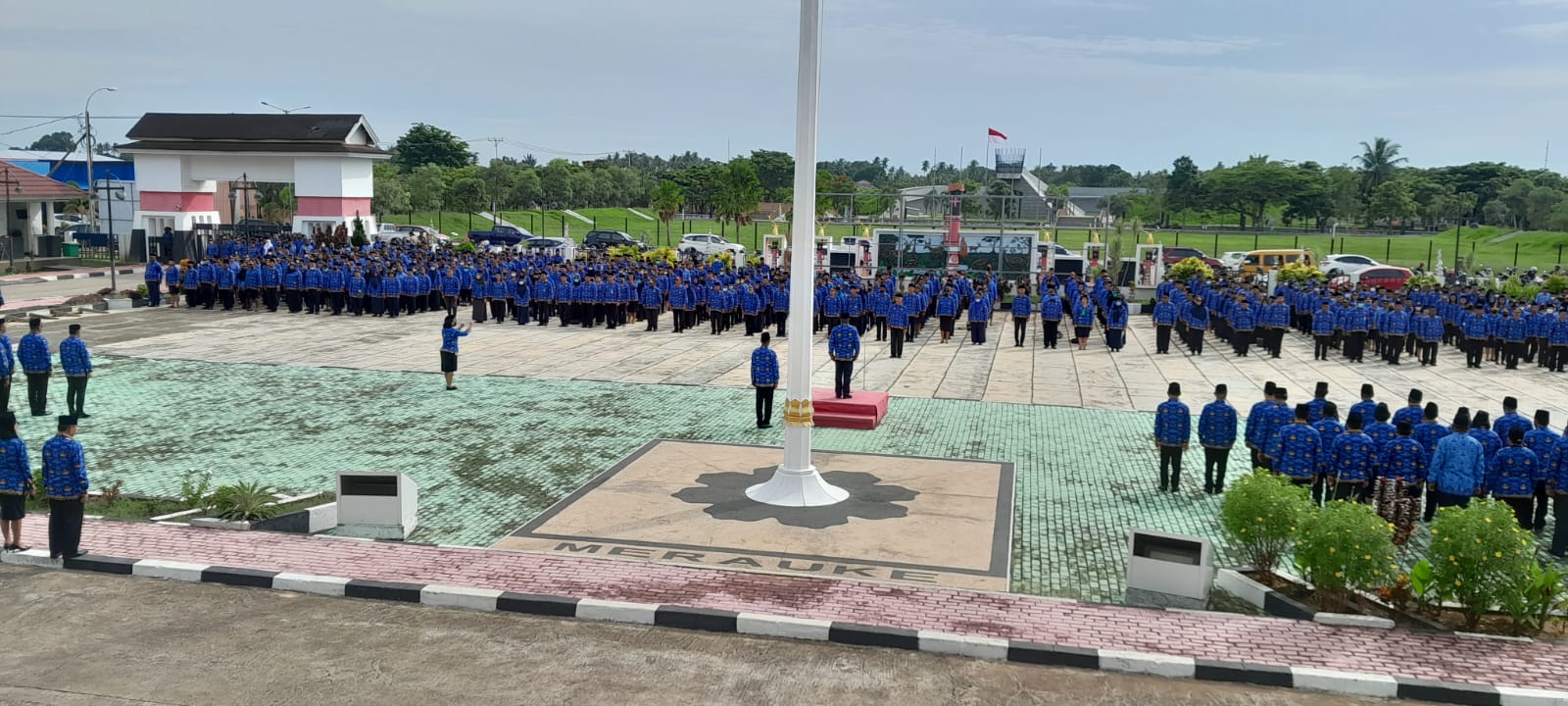 Disiplin Kerja Pegawai Kembali Ditekankan Romanus Mbaraka